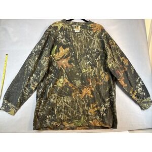 Russell Outdoors Camo Shirt Long Sleeve Size XL